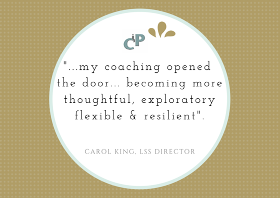 Coaching in Partnership Ltd, testimonial, resilient